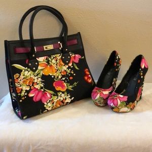 ❌SOLD❌ ALDO Wedges/Heels & Tote 💐